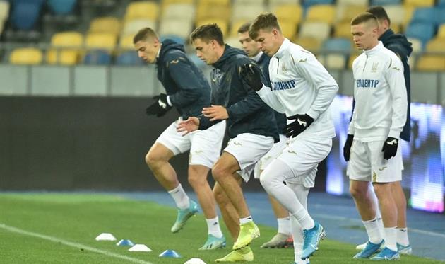 ТРЕНИРОВКА СБОРНОЙ, ФОТО УАФ