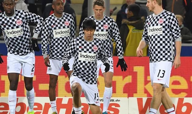 Игроки Айнтрахта, getty images