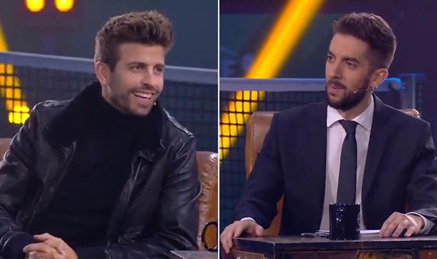 Пике и ведущий программы