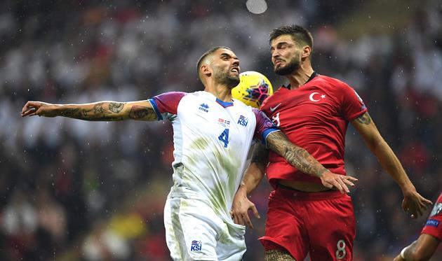 Турция - Исландия, фото УЕФА