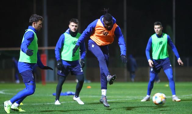 Тренировка Динамо, фото ФК Динамо