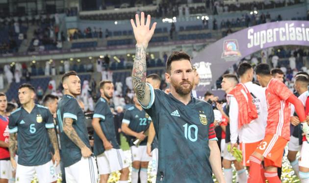 Лионель Месси, фото twitter.com/Argentina