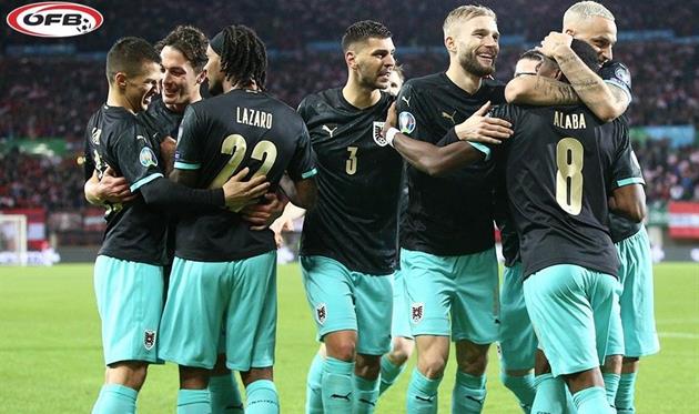 Австрия - Северная Македония, twitter.com/oefb1904 