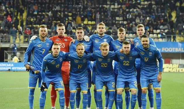 Сборная Украины, фото УАФ