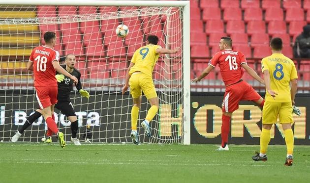 Гол Романа Яремчука, фото УАФ