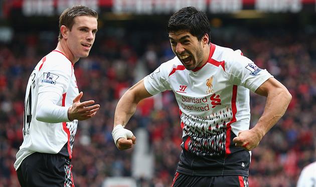 Джордан Хендерсон и Луис Суарес, getty images