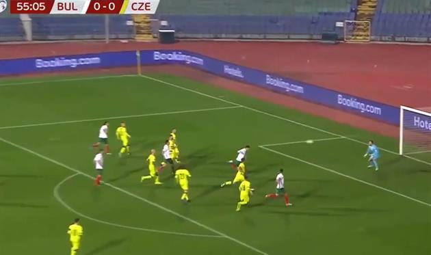 Болгария - Чехия, фото: Скриншот 