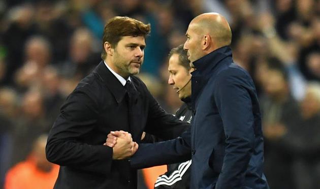 Маурисио Почеттино и Зинедин Зидан, Getty Images