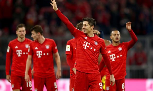 Игроки Баварии, getty images