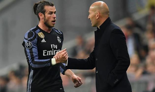 Бэйл и Зидан, getty imges