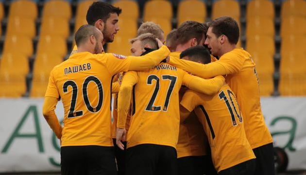 Радость футболистов Александрии, фото ФК Александрия