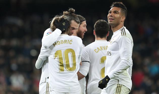 РАДОСТЬ ИГРОКОВ РЕАЛА, ФОТО GETTY IMAGES