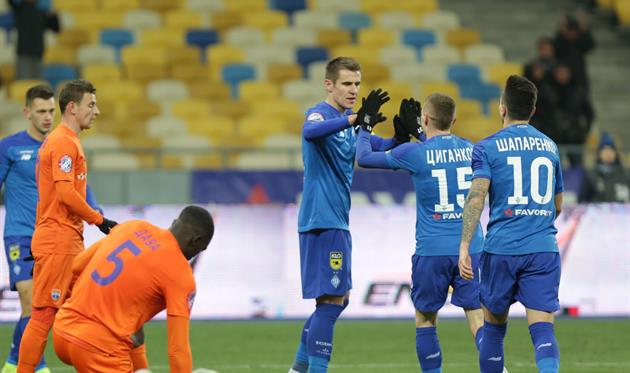 РАДОСТЬ ИГРОКОВ ДИНАМО, ФОТО А. ЮРЧАК