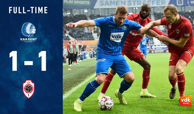 Гент - Антверпен, twitter.com/KAAGent 