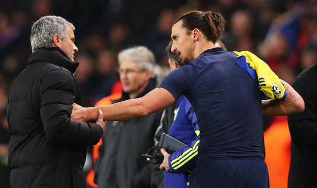 Жозе Моуриньо и Златан Ибрагимович, Getty Images