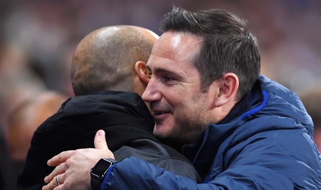 Гвардиола и Лампард, Getty Images 