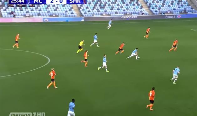 Манчестер Сити U-19 – Шахтер U-19, фото: Скриншот 