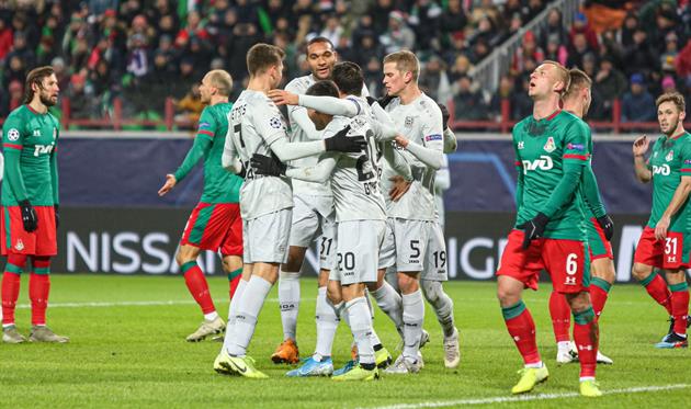 Локомотив - Байер, photo Bayer Leverkusen