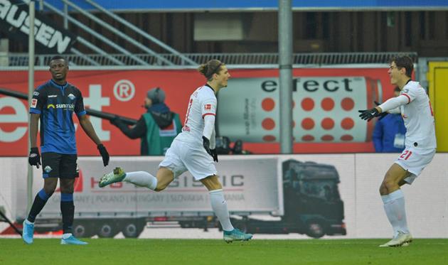 Лейпциг празднует забитый гол, Getty Images