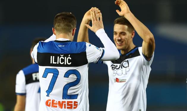 Аталанта празднует победу, Getty Images