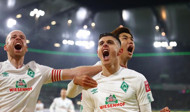 РАДОСТЬ ИГРОКОВ ВЕРДЕРА, ФОТО GETTY IMAGES