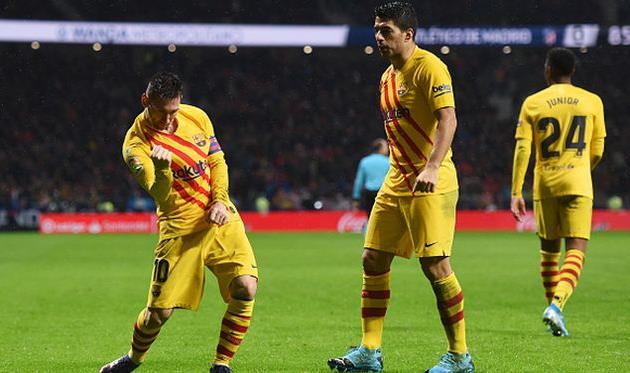 лионель месси принес барселоне очередную победу, getty images