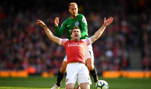 Арсенал - Брайтон, Getty Images 