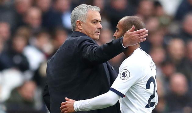 Жозе Моуриньо и Лукас Моура, Getty Images