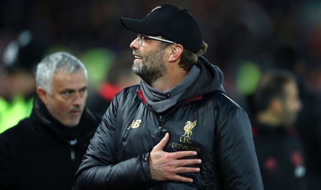 КЛОПП И МОУРИНЬО, ФОТО GETTY IMAGES