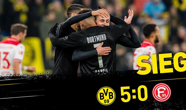 Боруссия Д — Фортуна, twitter.com/BVB 