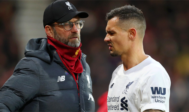 Юрген Клопп и Деян Ловрен, liverpoolfc.com