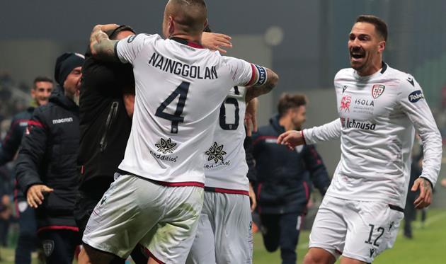 Игроки Кальяри, getty images