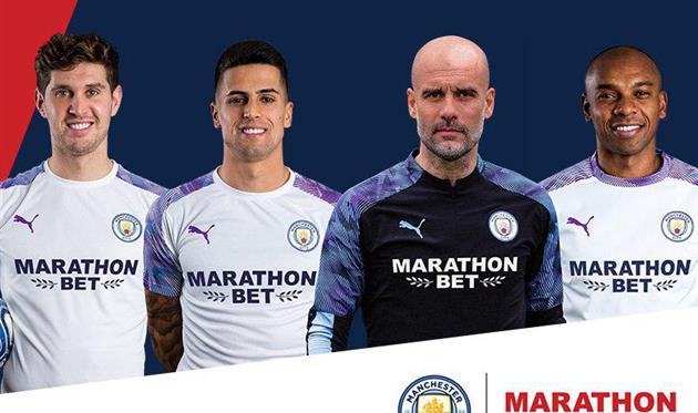 Манчестер Сити представляет первого титульного партнера — Marathonbet