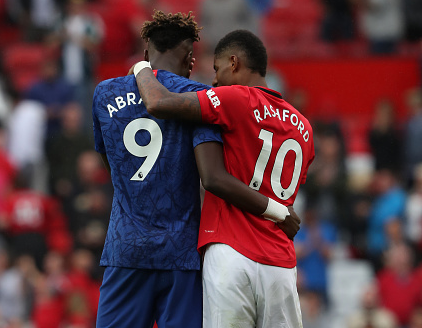 Тэмми Абрахам и Маркус Рашфорд, Getty Images