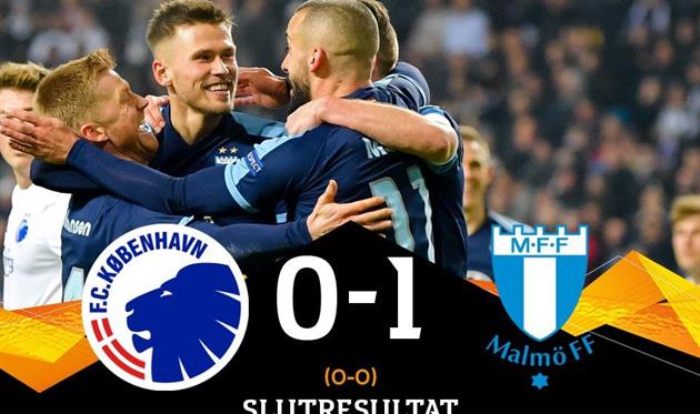 Мальме обыграл Копенгаген и занял первое место в группе