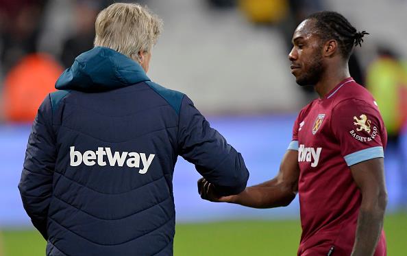 Мануэль Пеллегрини и Майкл Антонио, Getty Images