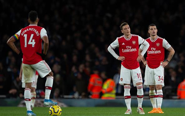 Пьер-Эмерик Обамеянг, Месут Озил и Гранит Джака, Getty Images