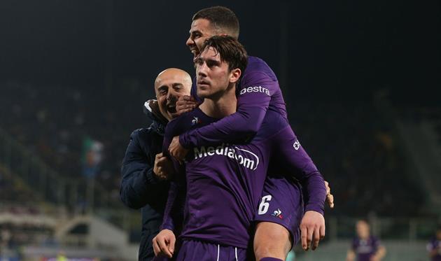 РАДОСТЬ ИГРОКОВ ФИОРЕНТИНЫ, ФОТО GETTY IMAGES