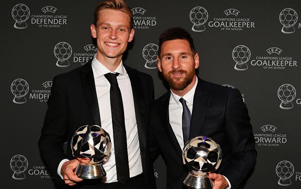 Френки де Йонг и Лионель Месси, Getty Images