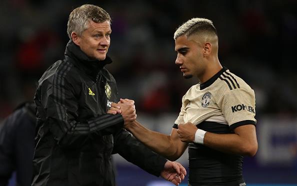 Оле-Гуннар Солскьяер и Андреас Перейра