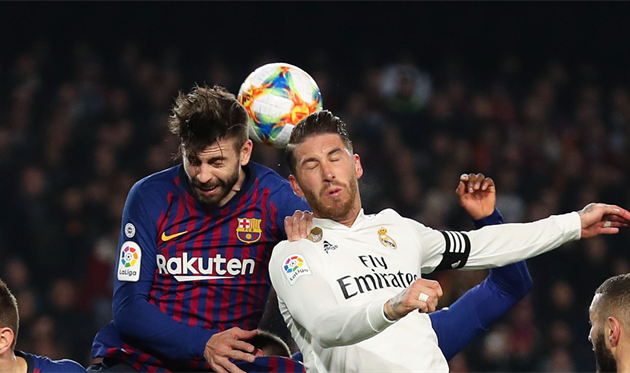 Жерар Пике (слева) и Серхио Рамос, Getty Images