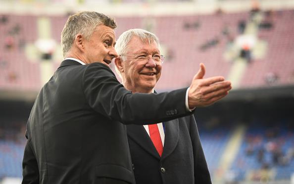 Оле-Гуннар Солскьяер и Алекс Фергюсон, getty Images