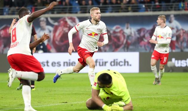 Лейпциг забил гол, getty images