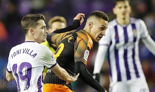 Вальядолид - Валенсия, twitter.com/valenciacf 