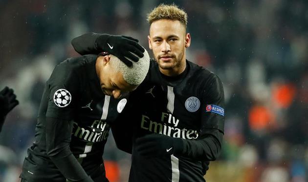 Киллиан Мбаппе и Неймар, Getty Images