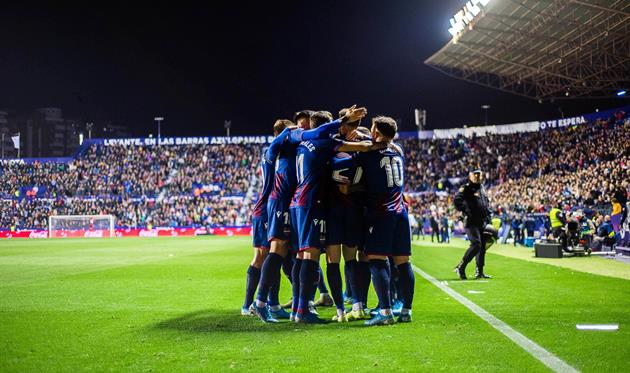 Игроки Леванте, фото Леванте 