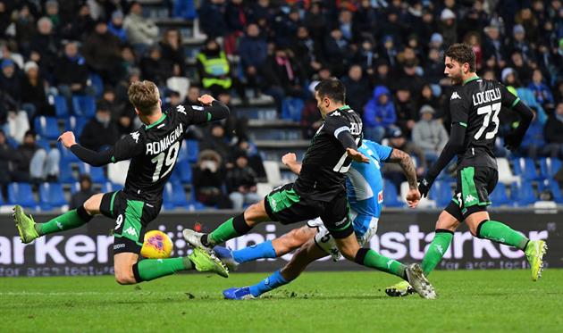 Сассуоло - Наполи, getty images