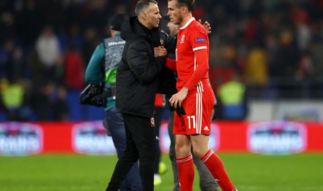 Райан Гиггз и Гарет Бэйл, Getty Images