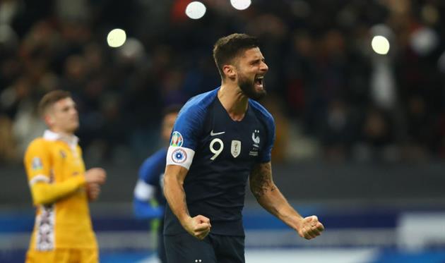 Оливье Жиру, Getty Images