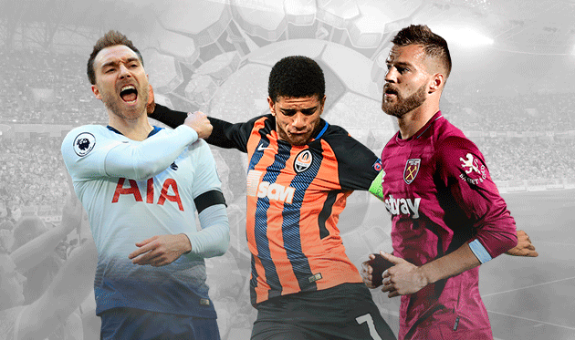 Эриксен, Тайсон и Ярмоленко, коллаж - Василий Войтюк